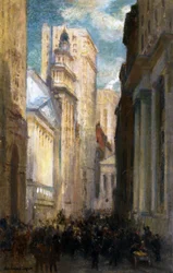 Wall Street, New York, c.1905